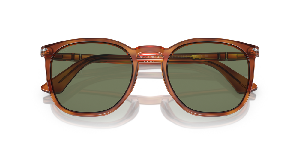Persol PO3316S - Transitions® avec Monture Terre de Sienne et Verres Vert - Image 6