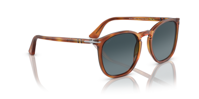 Persol PO3316S mit Terra Di Siena Gestell und Blau Gläsern - Bild 3
