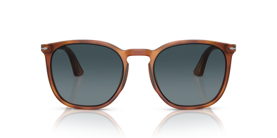 Persol PO3316S mit Terra Di Siena Gestell und Blau Gläsern - Bild 2