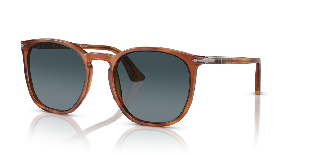 Persol PO3316S con Montatura Terra di Siena e Lenti Blu - Immagine 1