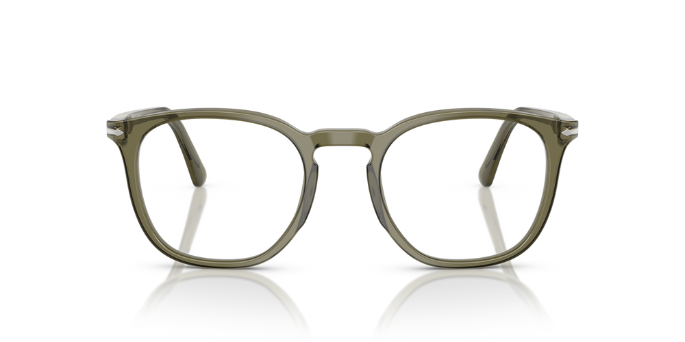 Persol PO3318V with Olive Transparent Green Frame - Image 2