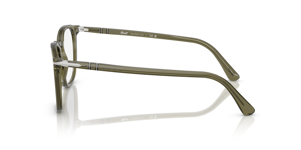 Persol PO3318V with Olive Transparent Green Frame - Image 4