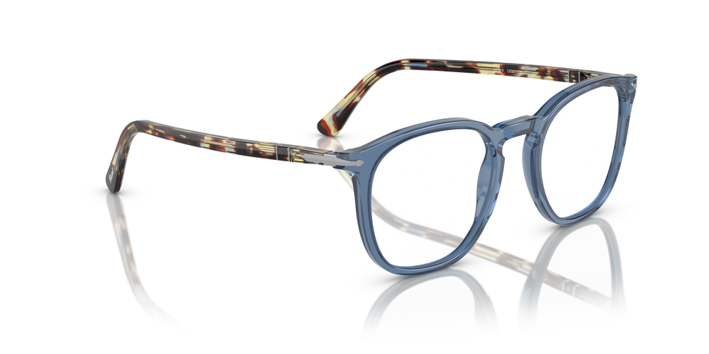 Persol PO3318V with Transparent Navy Frame - Image 3