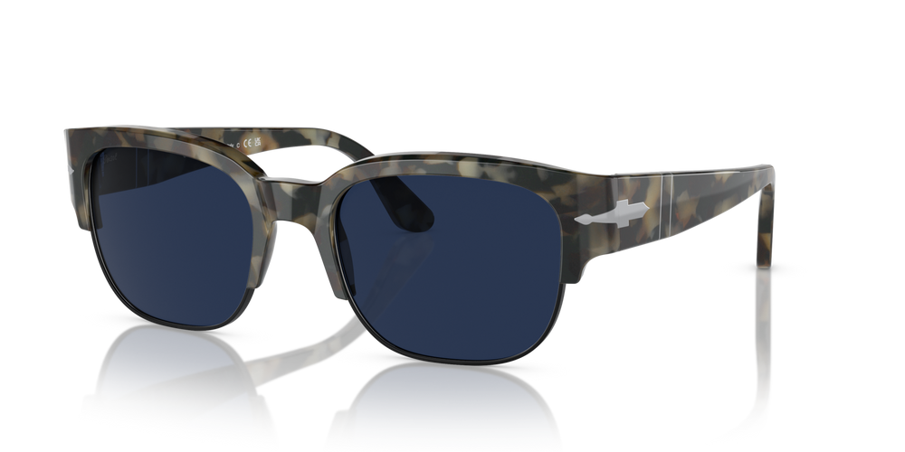 Persol PO3319S with Brown Tortoise Frame and Blue Lenses - Image 7
