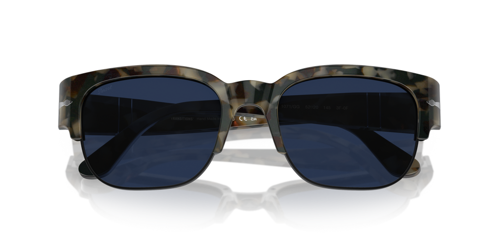 Persol PO3319S with Brown Tortoise Frame and Blue Lenses - Image 9