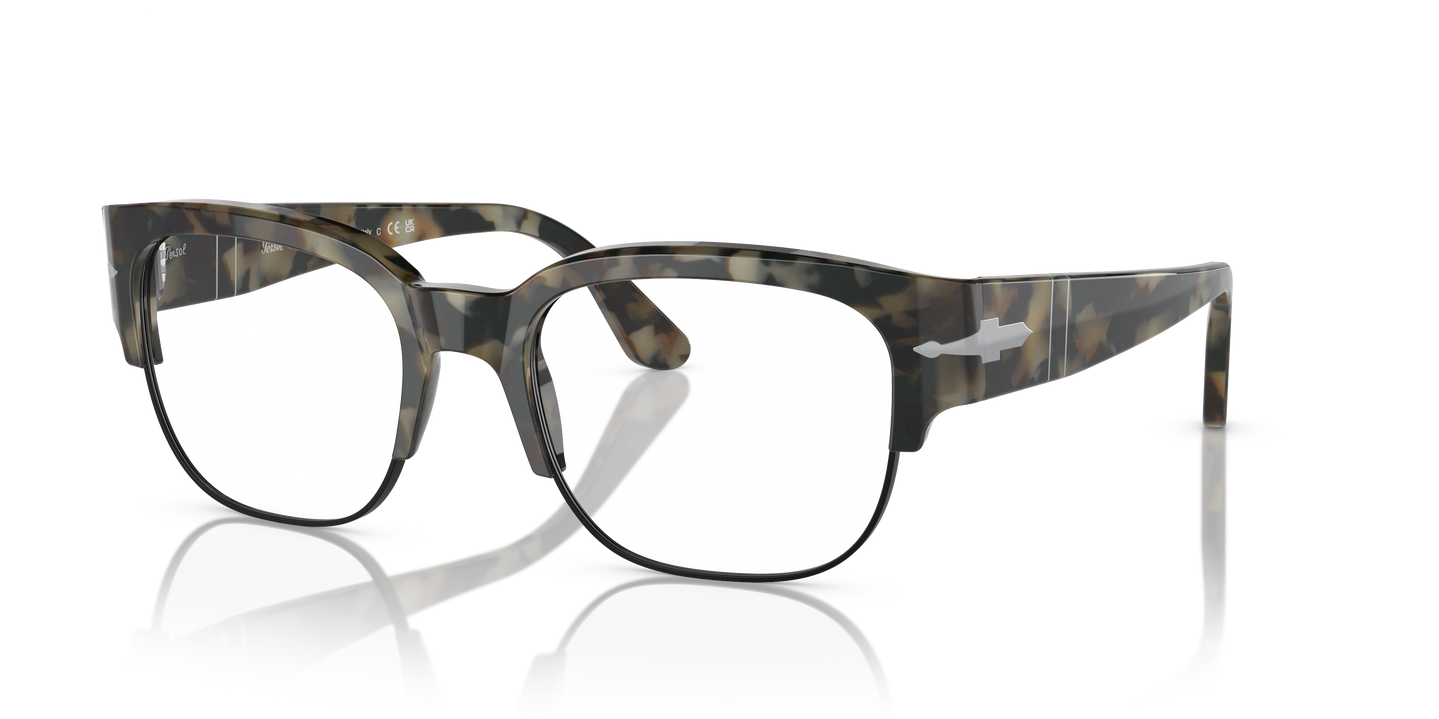 Persol PO3319S mit Braun Tortoise Gestell und Blau Gläsern - Bild 1