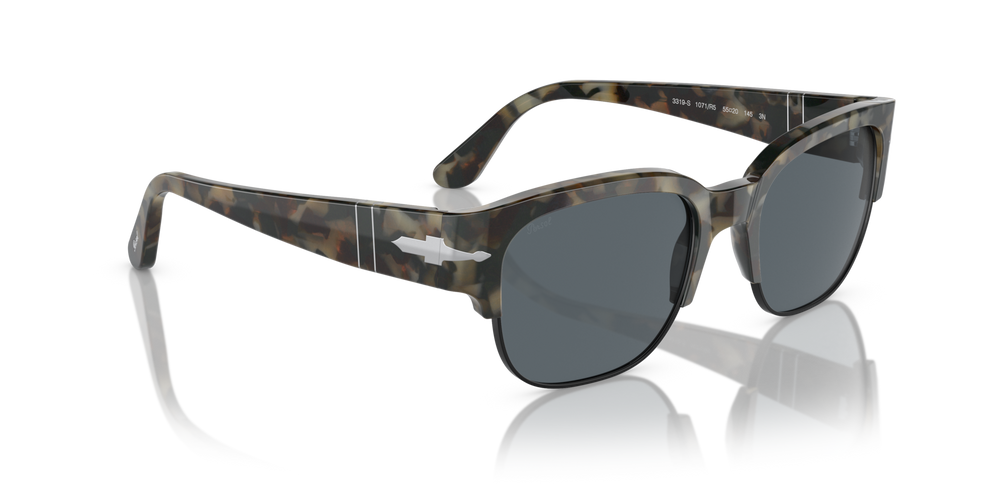Persol PO3319S - Tom with Brown Tortoise Frame and Blue Lenses - Image 3