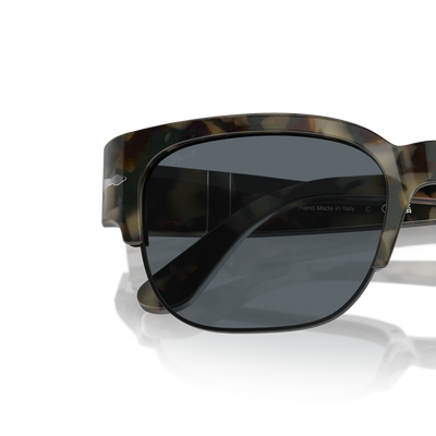 Persol PO3319S - Tom mit Braun Tortoise Gestell und Blau Gläsern – Variantenbild