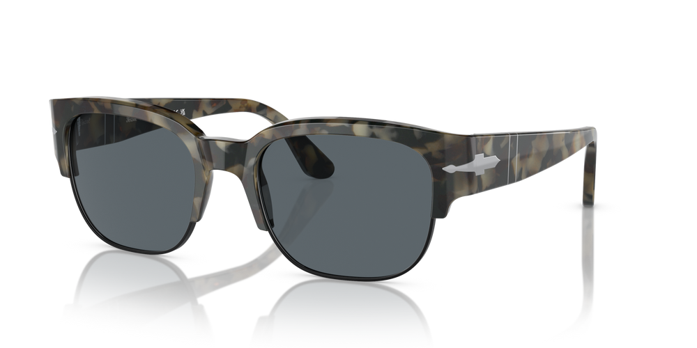 Persol PO3319S - Tom with Brown Tortoise Frame and Blue Lenses - Image 1