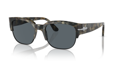 Persol PO3319S - Tom with Brown Tortoise Frame and Blue Lenses - Image 1