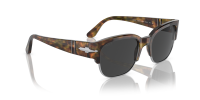 Persol PO3319S - Tom mit Caffé Gestell und Schwarz Gläsern - Bild 3