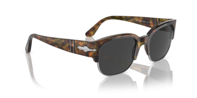 Persol PO3319S - Tom mit Caffé Gestell und Schwarz Gläsern - Bild 3