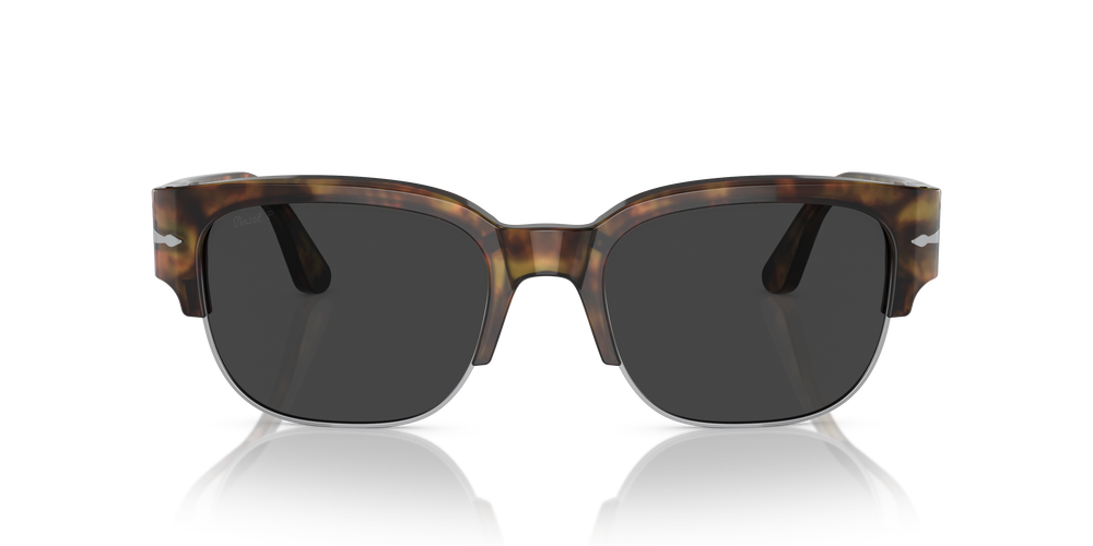 Persol PO3319S - Tom avec Monture Café et Verres Noir - Image 2