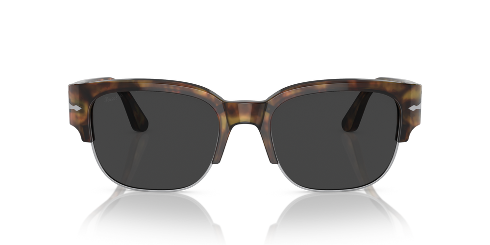 Persol PO3319S - Tom mit Caffé Gestell und Schwarz Gläsern - Bild 2