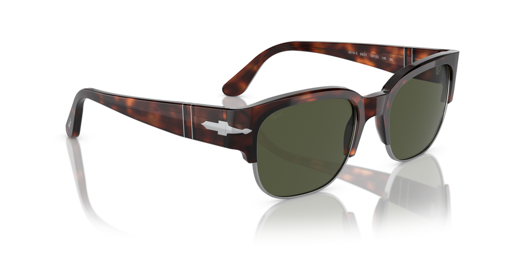 Persol PO3319S - Tom with Havana Frame and Green Lenses - Image 3