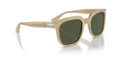 Persol PO3323S with Opal Beige Frame and Green Lenses - Image 3