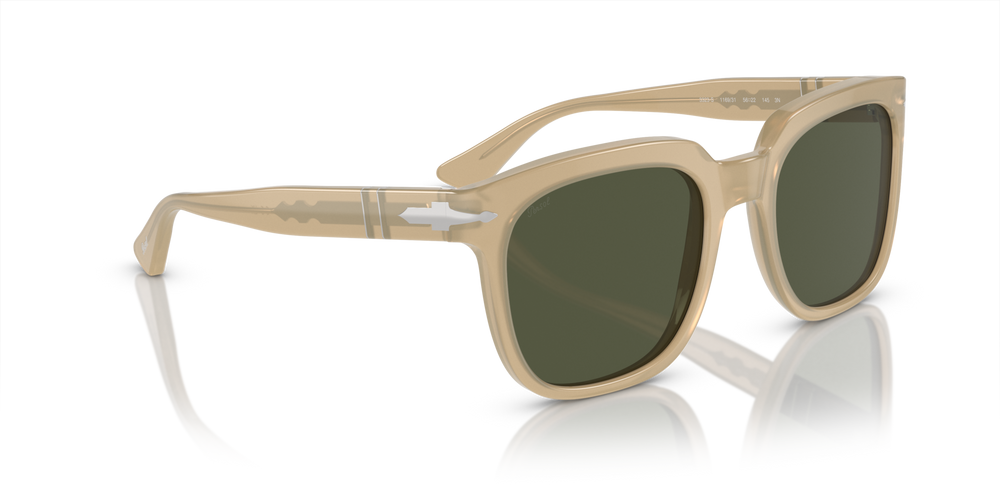 Persol PO3323S con Montatura Beige opalino e Lenti Verde - Immagine 3