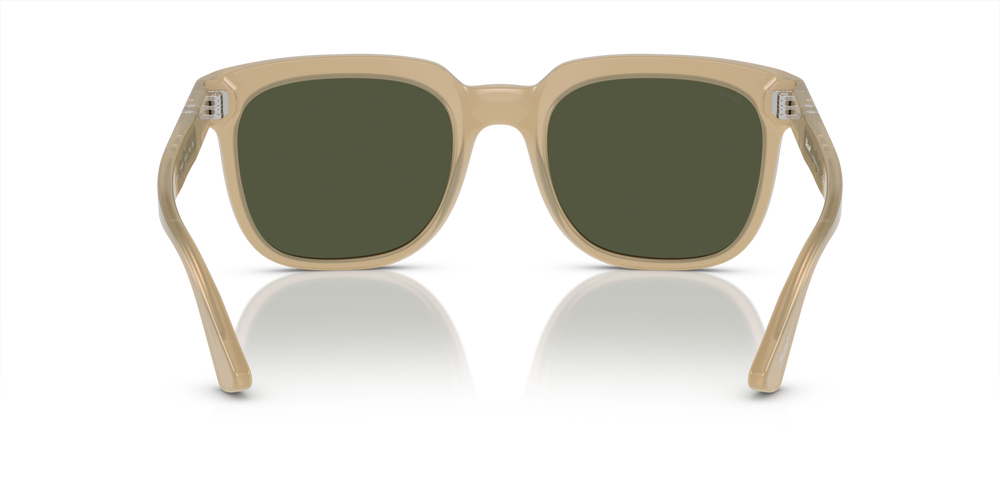 Persol PO3323S con Montura Opalino y beis y Lentes Verde - Imagen 5