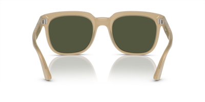 Persol PO3323S con Montura Opalino y beis y Lentes Verde - Imagen 5