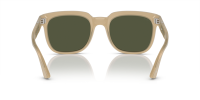 Persol PO3323S con Montura Opalino y beis y Lentes Verde - Imagen 5