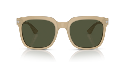 Persol PO3323S with Opal Beige Frame and Green Lenses - Image 2