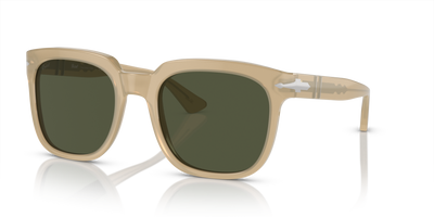Persol PO3323S con Montatura Beige opalino e Lenti Verde - Immagine 1