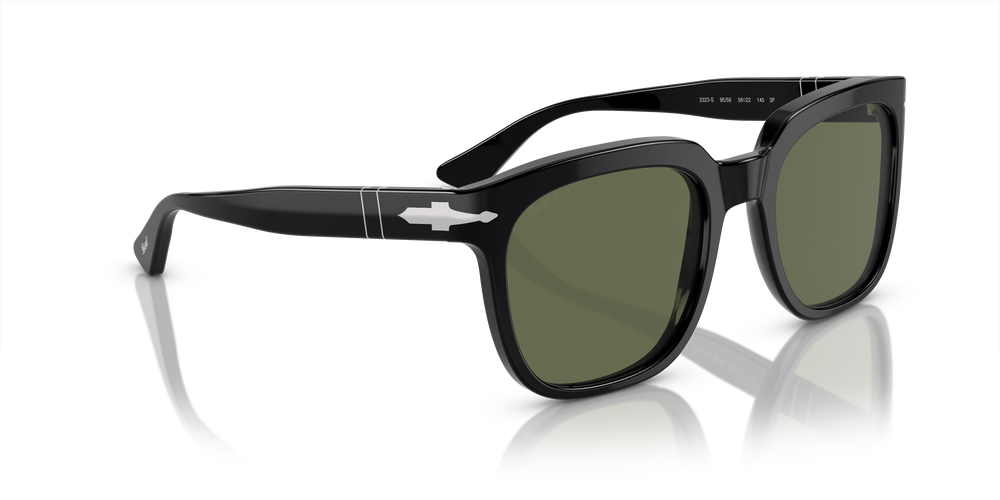 Persol PO3323S con Montatura Nero e Lenti Verde - Immagine 3