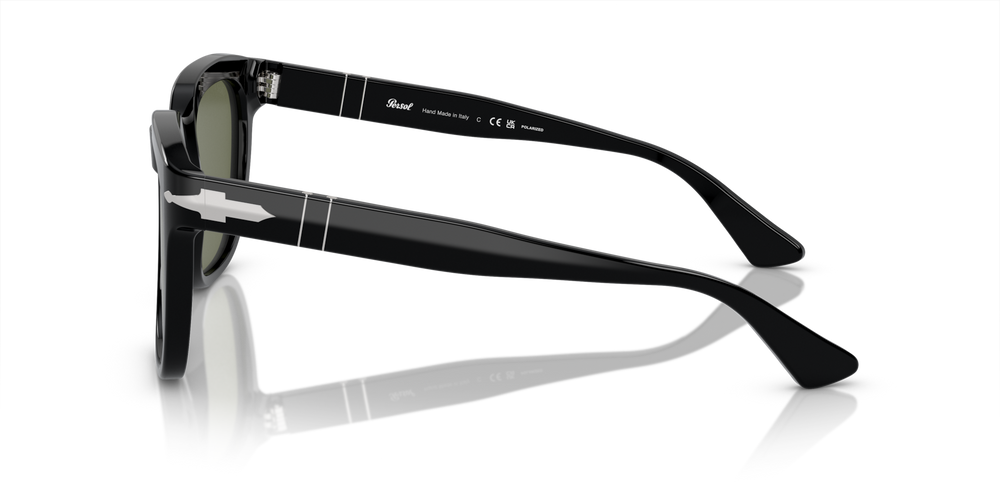 Persol PO3323S avec Monture Noir et Verres Vert - Image 4