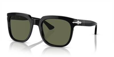 Persol PO3323S con Montatura Nero e Lenti Verde - Immagine 1