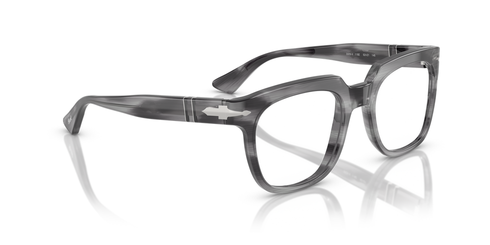 Persol PO3325V con Montura Gris a Rayas - Imagen 3