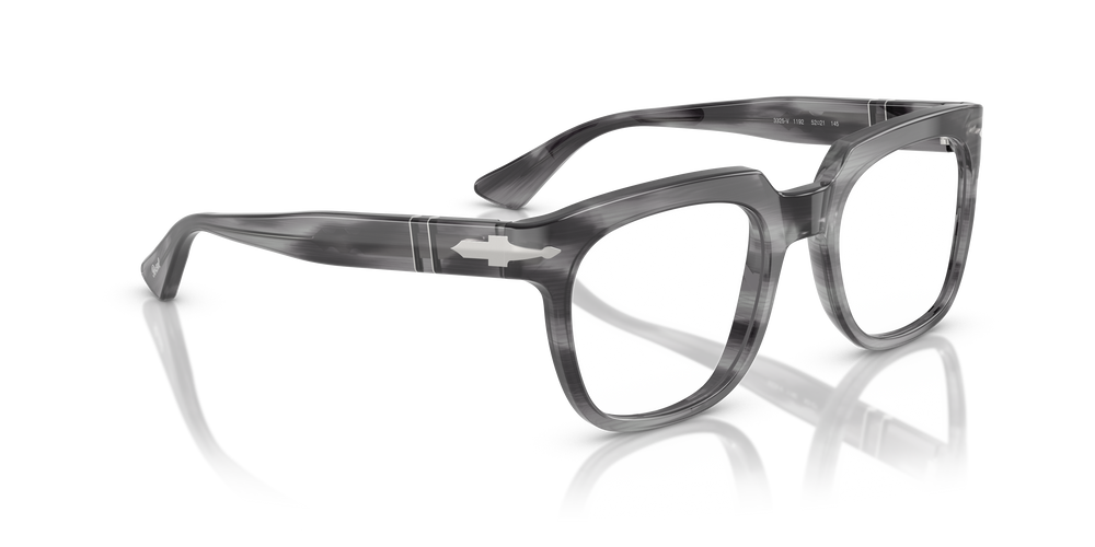 Persol PO3325V with Striped Grey Frame - Image 3