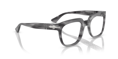 Persol PO3325V with Striped Grey Frame - Image 3