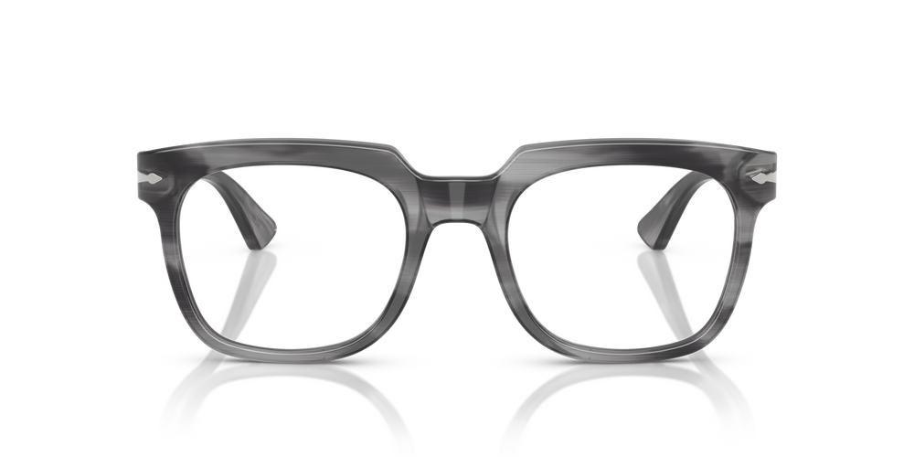 Persol PO3325V con Montura Gris a Rayas - Imagen 2