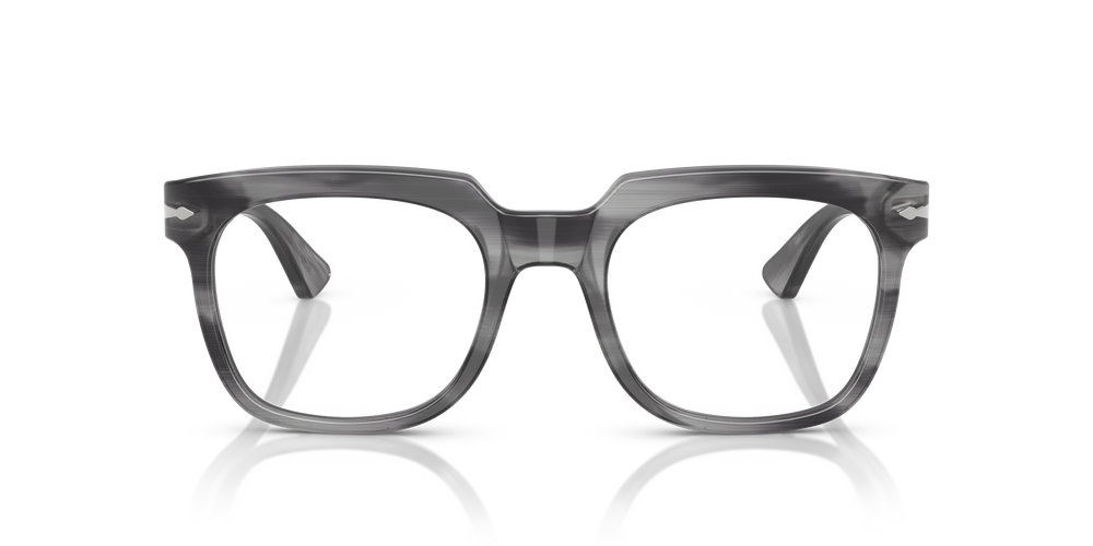 Persol PO3325V with Striped Grey Frame - Image 2