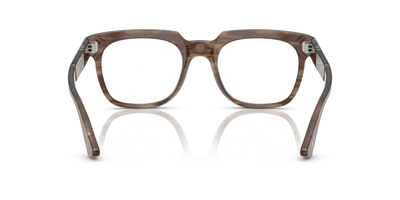 Persol PO3325V avec Monture Rayé Marron - Image 5