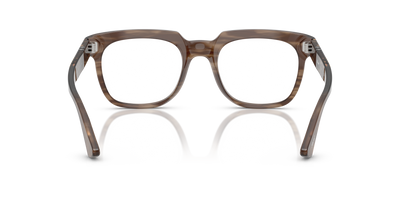 Persol PO3325V avec Monture Rayé Marron - Image 5