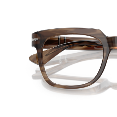 Persol PO3325V con Montatura Striato Marrone – Immagine variante