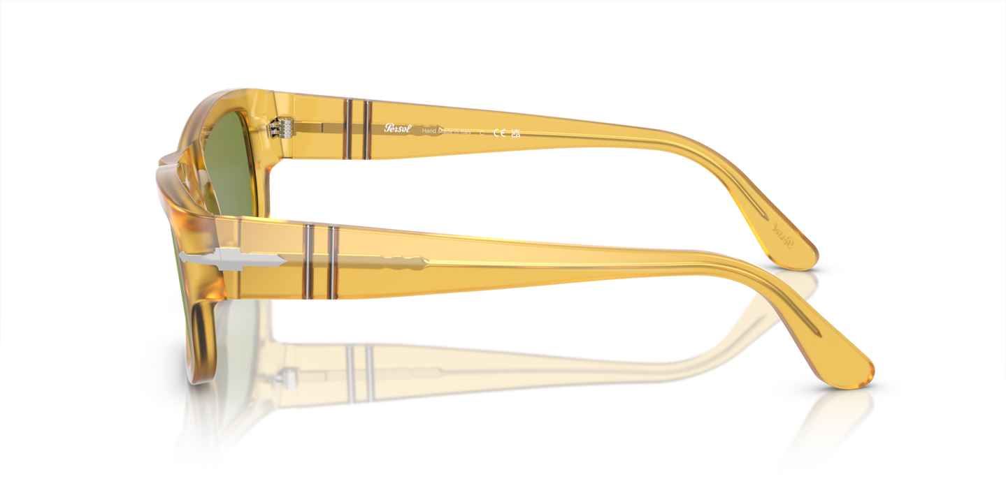 Persol PO3326S con Montura Miel y Lentes Verde - Imagen 1