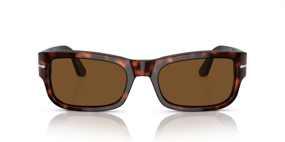 Persol PO3326S con Montura Habana y Lentes Marrón - Imagen 2