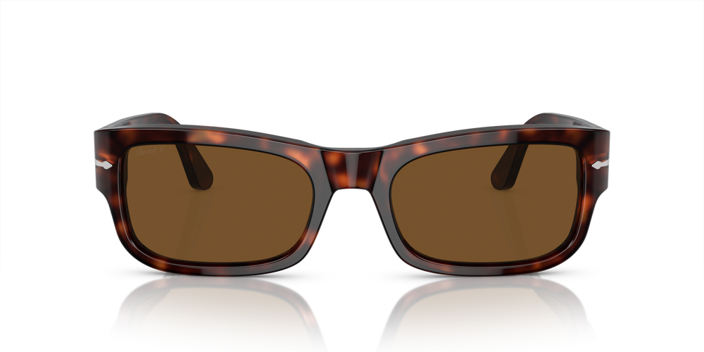 Persol PO3326S mit Havana Gestell und Braun Gläsern - Bild 2
