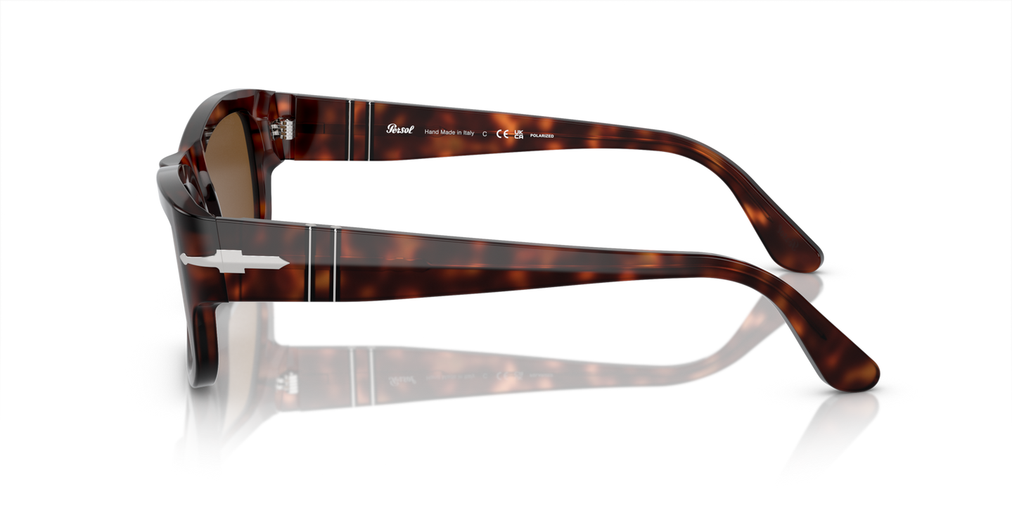 Persol PO3326S con Montura Habana y Lentes Marrón - Imagen 1