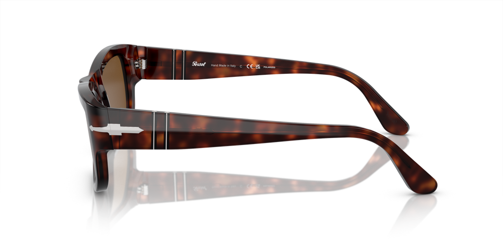 Persol PO3326S con Montura Habana y Lentes Marrón - Imagen 4