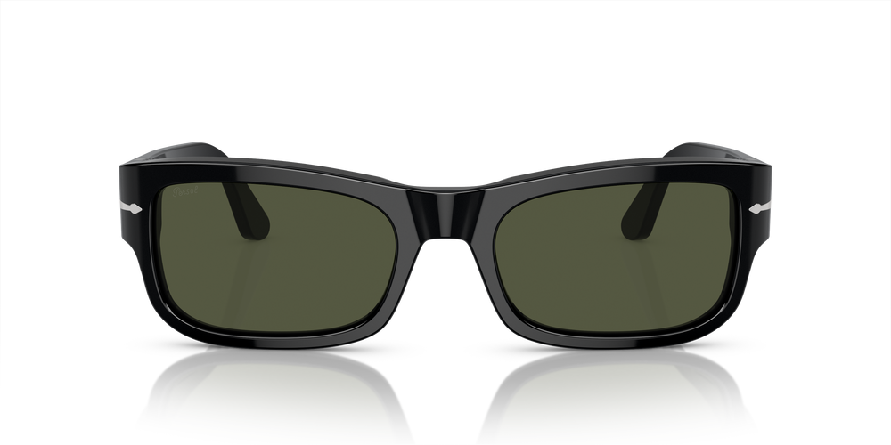 Persol PO3326S avec Monture Noir et Verres Vert - Image 2