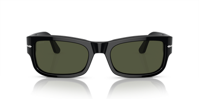 Persol PO3326S avec Monture Noir et Verres Vert - Image 2