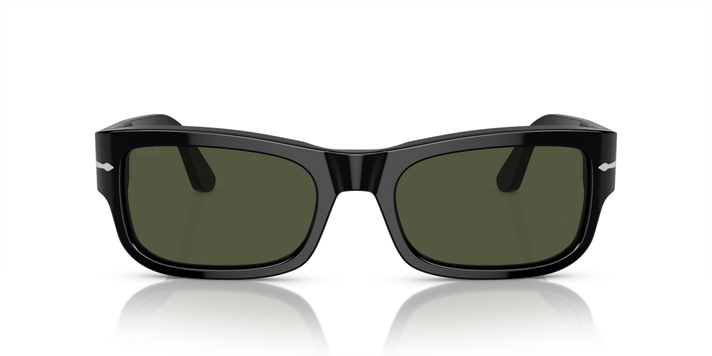 Persol PO3326S with Black Frame and Green Lenses - Image 2