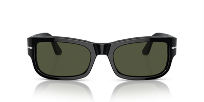 Persol PO3326S with Black Frame and Green Lenses - Image 2