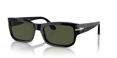 Persol PO3326S avec Monture Noir et Verres Vert - Image 1