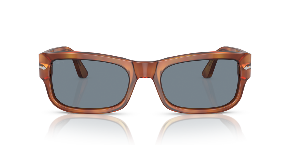 Persol PO3326S con Montatura Terra di Siena e Lenti Blu - Immagine 2