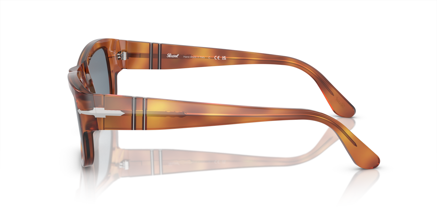 Persol PO3326S con Montatura Terra di Siena e Lenti Blu - Immagine 1