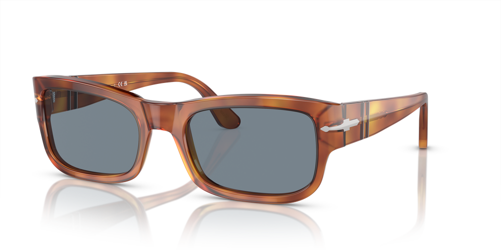 Persol PO3326S con Montatura Terra di Siena e Lenti Blu - Immagine 1